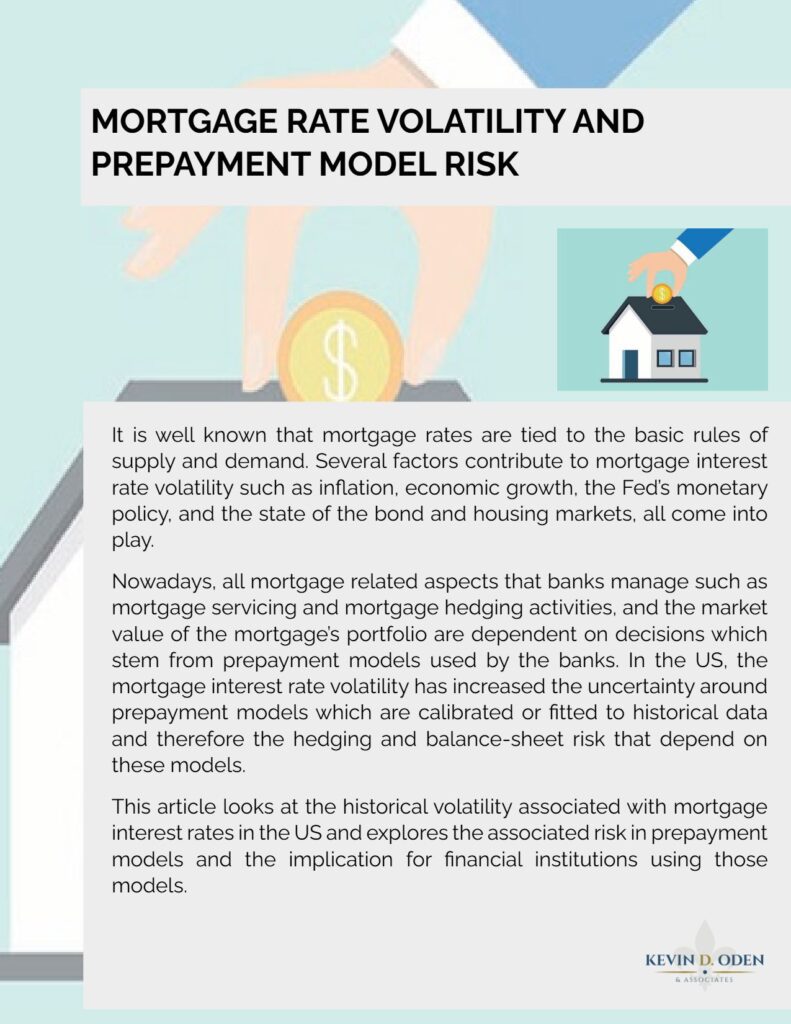 Mortgage Rate Volatility and Prepayment Model Risk